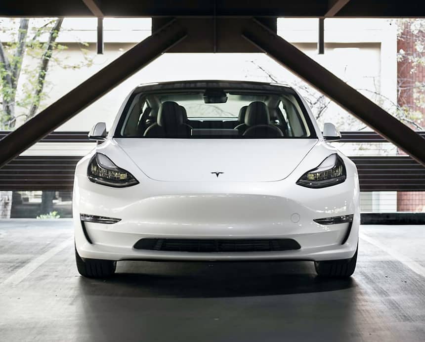 Parked Tesla Parked Tesla