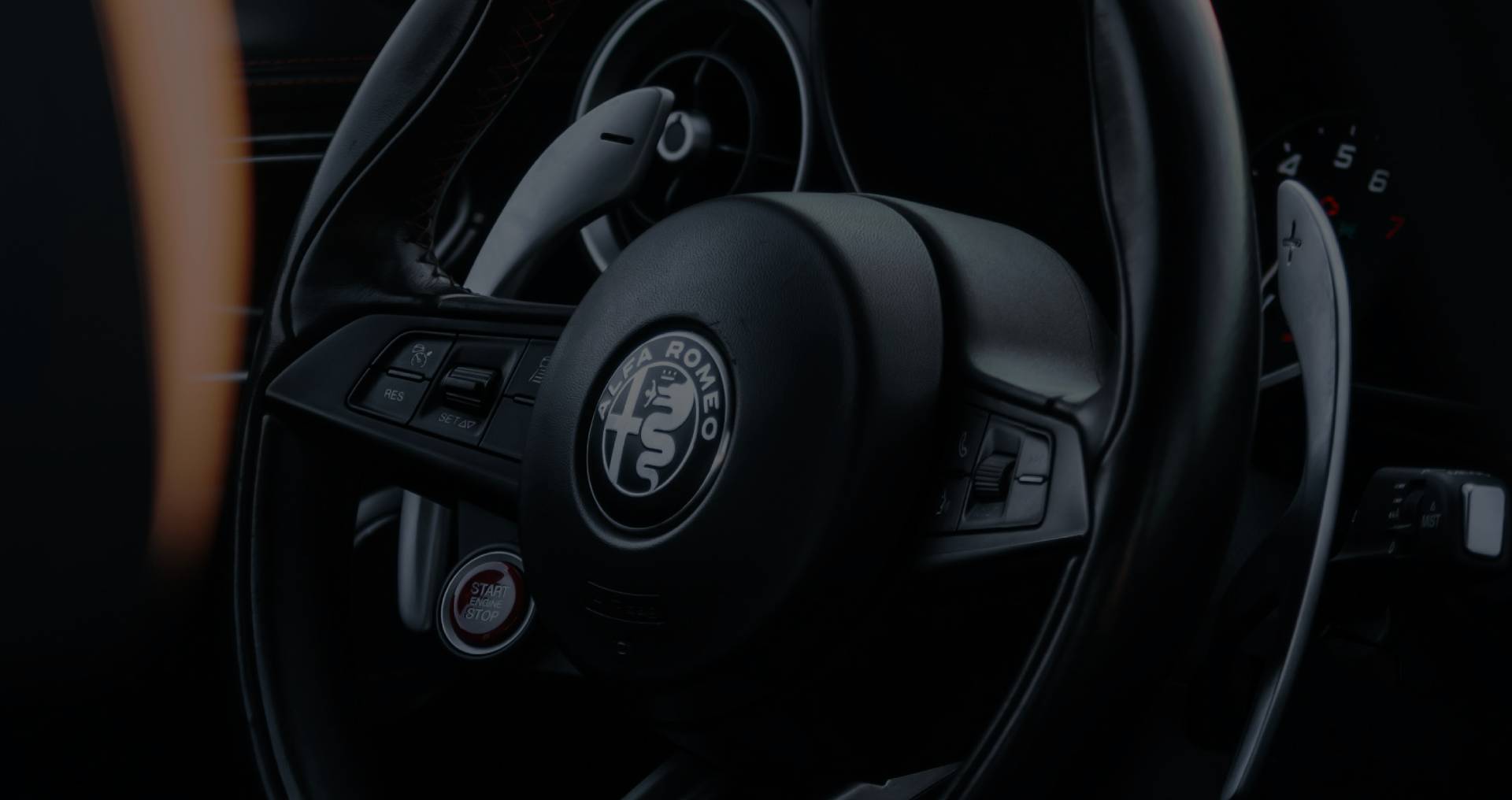 Alfa Romeo Giulia in certified auto body shop Los Angeles