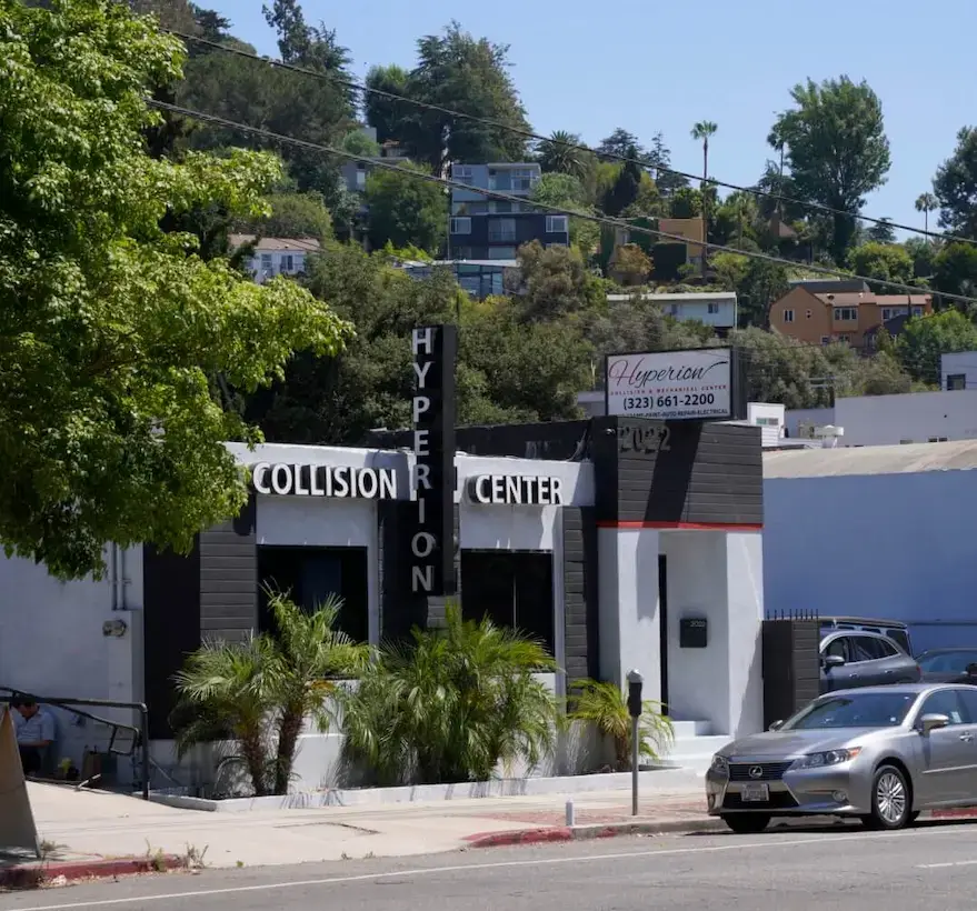 collision-center-location-palm-trees Hyperion Collision Center location